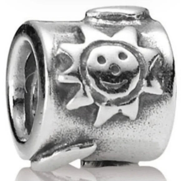 Pandora Jewelry Pandora Moon Stars Rare Retired Charm Poshmark